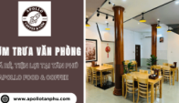 Cùng tận hưởng cơm trưa văn phòng giá rẻ, tiện lợi tại Tân Phú ở Apollo Food & Coffee