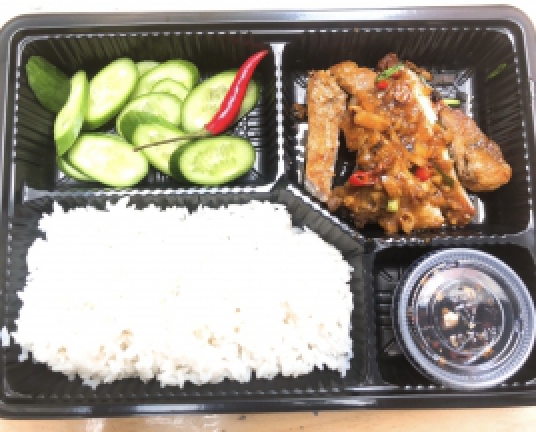 Sườn chiên sữa tươi