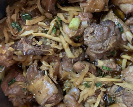 Vịt kho gừng