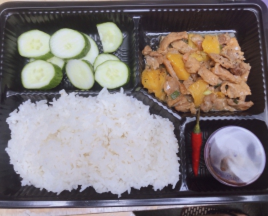 Tôm rim thơm(dứa)