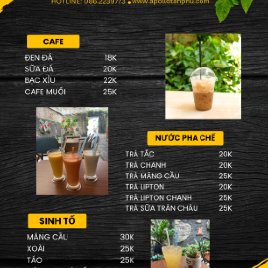 Coffee and beverage