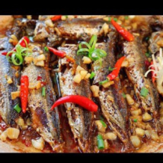 Cá bạc má kho mía